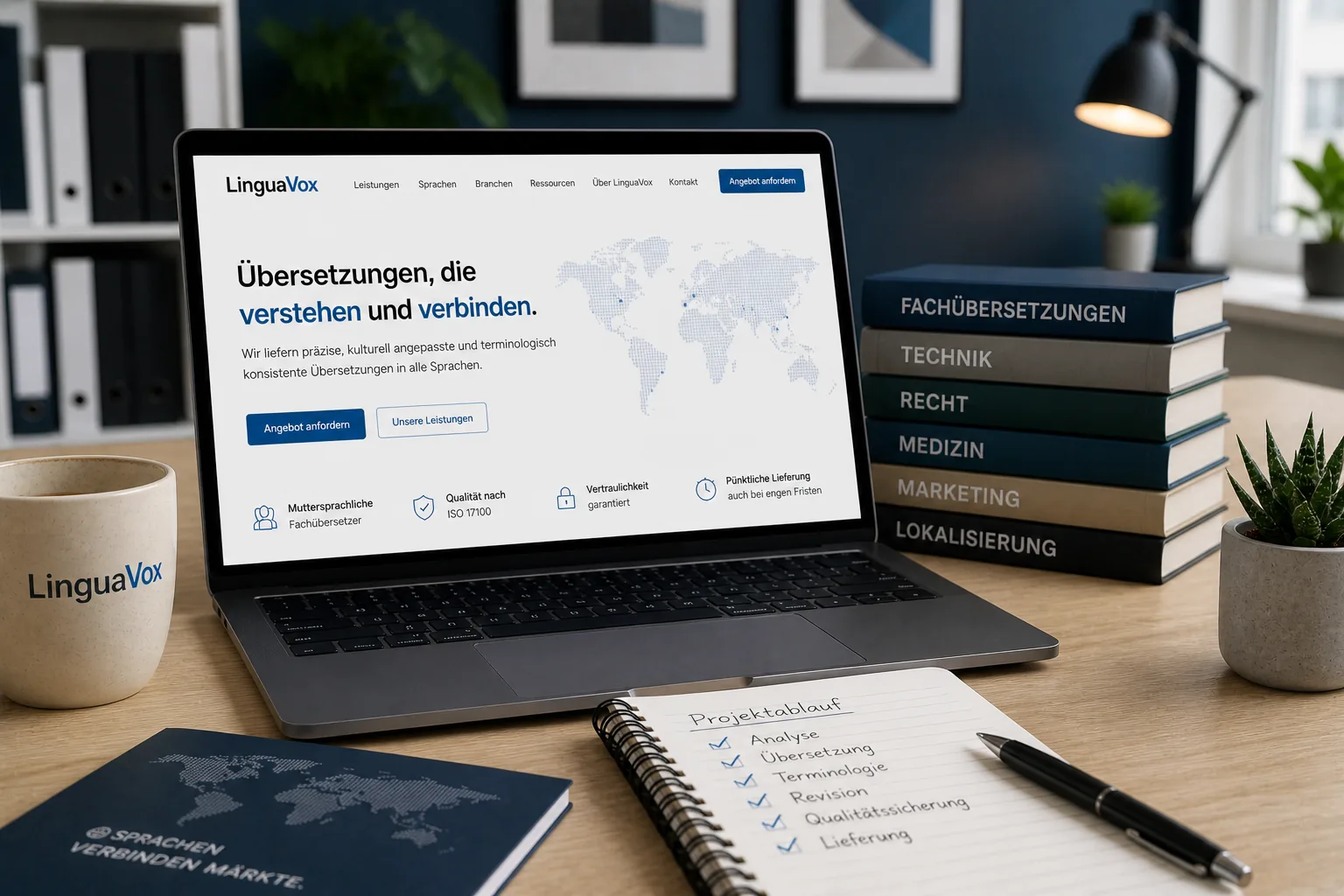 Website Übersetzungen und Lokalisierung